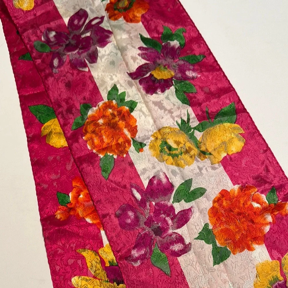 LIZ CLAIBORNE Women's Polyester Floral Scarf